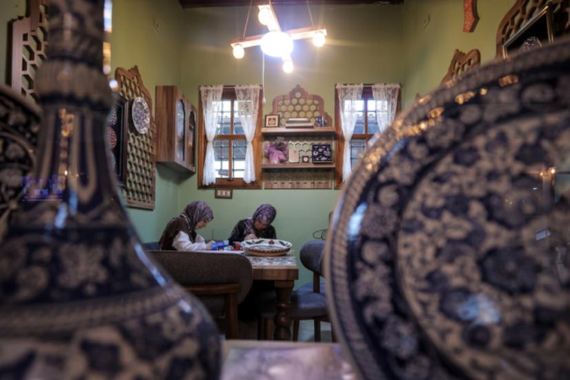 Bursa'da 600 yıllık Tahtakale Yoğurt Han, geleneksel sanatların yeni merkezi