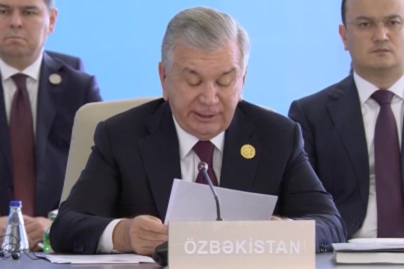 Özbekistan Cumhurbaşkanı Mirziyoyev: Erdoğan'ın çabalarını her açıdan destekliyoruz