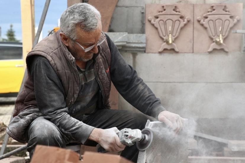 Giresun’da taş işlemeciliğiyle 12 yılda 164 çeşme yaptı