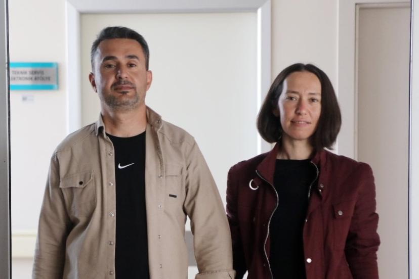 Antalya'da eşinin böbreği ile hayata tutundu